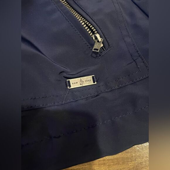 Abercrombie & Fitch navy all weather jacket - Picture 7 of 9